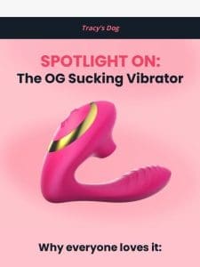 A vibrator that gets straight to the O