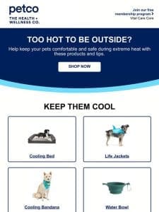 ALERT: Is your pet protected from extreme heat? ?