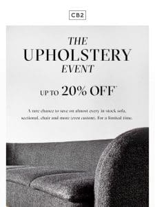 ALMOST EVERY SOFA IS ON SALE