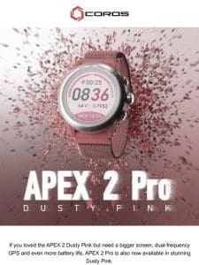 APEX 2 Pro Now Available in Dusty Pink