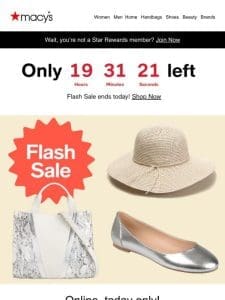 ?Accessory Flash Sale? 50-70% off ends tonight!