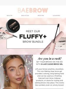 Achieve fluffy brows the easy way!