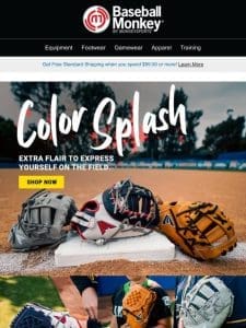 Add Some Color to Your Game: Easton Color Splash Gloves Are Here!  ️