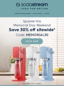 Add Some Sparkle to Your Memorial Day Weekend