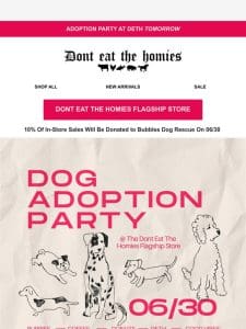 Adoption Party Tomorrow!