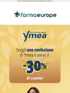 Affronta la Menopausa con Ymea: -30% di extrasconto!