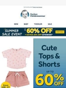 All About Toddlers: Tops & Shorts ??