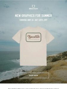 All New: Limited Edition Graphic Tees