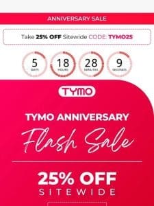 Anniversary FLASH SALE ? Up to 30% Off