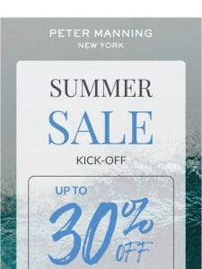 Annual Summer Sale