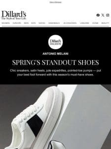 Antonio Melani: Spring’s Standout Shoes