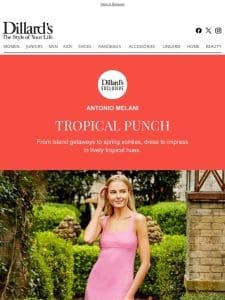 Antonio Melani: Tropical Punch