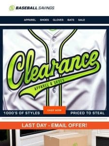 Apparel & Shoe Clearance! Thousands Of Styles On Sale!??