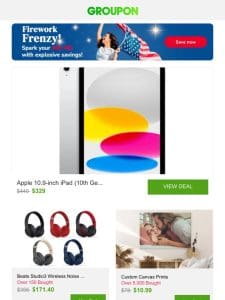 Apple 10.9-inch iPad (10th Gen， Wi-Fi Only) – Open Box and More