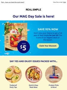 (Approved!) Save BIG With Our MagDay Sale!