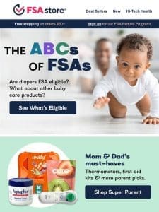 Are diapers FSA eligible?