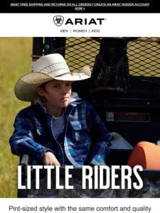 Ariat Style， But Make It Kid Sized-