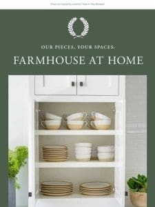 At Home With Farmhouse: Curated By You