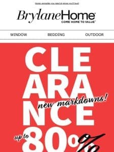 Attn: Clearance Steals Up to 80% Off