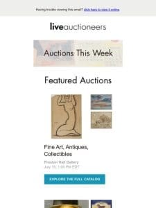 Auction Calendar