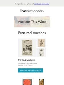 Auction Calendar