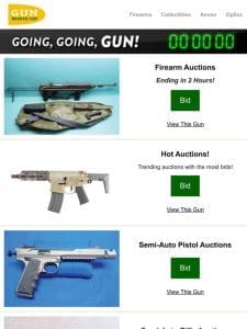 Auctions Ending Tonight