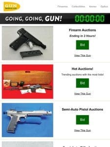Auctions Ending Tonight