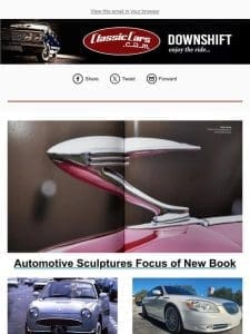 Automotive Sculptures Focus of New Book