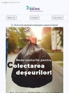 ?? Avem oferte la toate produsele pentru Colectarea de?eurilor! Descoper?-le!