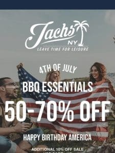 BBQ Essentials 50-70% Off + Extra 10% Off