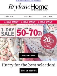 [BEDDING SALE] Final Hours ?