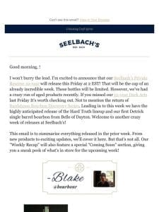 [BIG UPDATE} Seelbach’s Week In Review 4.14.24