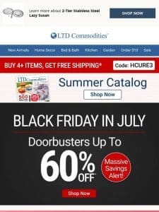 BLACK FRIDAY in July | Doorbuster Deals!