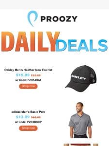 BOGO adidas Terry Quarter-Zip Pullover | $85 Oakley Batwolf Polarized Sunglasses & More!