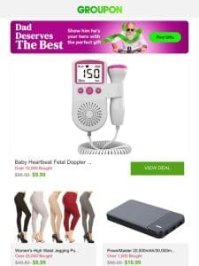 Baby Heartbeat Fetal Doppler Monitor for Pregnancy and More