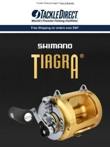 Back In-Stock! Shimano Tiagra Reels