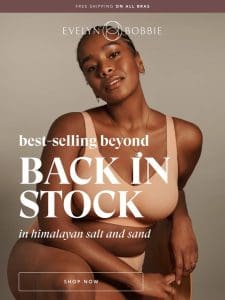 Back in Stock: Best Selling Beyond Bra