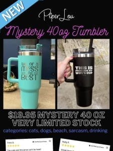 Back in Stock: OG 40oz Mystery Tumblers (Very Limited Stock)