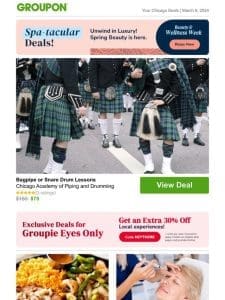 Bagpipe or Snare Drum Lessons