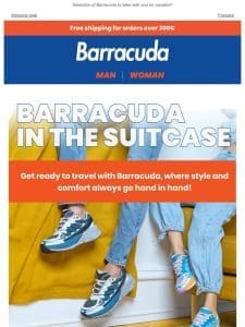 Barracuda in the suitcase