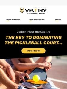 Be at the top of your pickleball game!