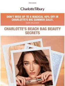 Beach Bag Beauty Secrets You NEED  ️☀️