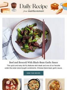 Beef and Broccoli With Black-Bean Garlic Sauce