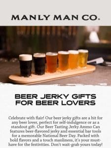 Beer Jerky Gifts: Celebrate National Beer Day In Style