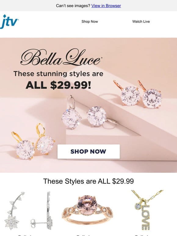 Bella Luce for $29.99!