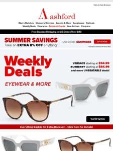 Best Eyewear Deals of the Week!