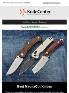 Best MagnaCut Knives!