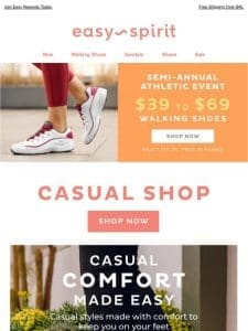 Best-Selling Sneakers & Walking Shoes Now $39 & Up