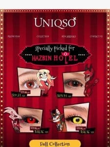 ?Best picked Contacts for Hazbin Hotel characters with discount!??