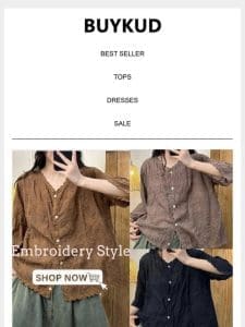 Best seller tops have something NEW
